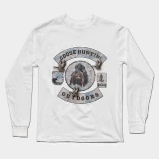 Hunting Geese - Ducks Unlimited Long Sleeve T-Shirt